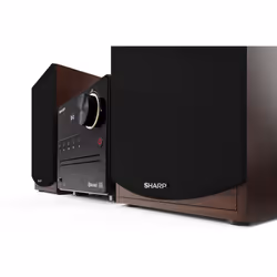 Sharp XL-B512(BR) home audio system Home audio micro system 45 W Brown - Additional view 4