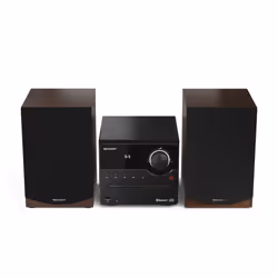 Sharp XL-B512(BR) home audio system Home audio micro system 45 W Brown - Additional view 7