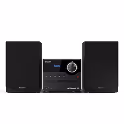Sharp XL-B517D Home audio micro system 45 W Black - Additional view 8