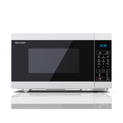Sharp YC-MG81U-W White 28L 900W Microwave with 1100W Grill and Touch Control