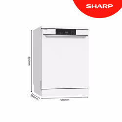 Sharp Home Appliances QW-NA1CF47EW Freestanding 13 place settings E