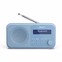 Sharp DR-P420, Portable, Digital, DAB, DAB+, FM, Auto scan, Auto tuning, 2 W, AAC