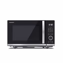 Sharp YC-QG204AU-B 20L 800W Microwave Oven with 1000W Grill Function - Black
