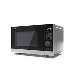 Sharp Home Appliances YC-PG204AU-S microwave Silver Grill microwave Countertop 20 L 700 W