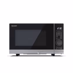 Sharp Home Appliances YC-PG204AU-S microwave Silver Grill microwave Countertop 20 L 700 W
