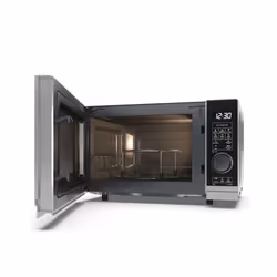 Sharp Home Appliances YC-PG204AU-S microwave Silver Grill microwave Countertop 20 L 700 W