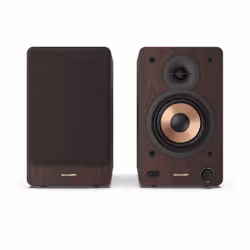 Sharp BOOKSHELF SPEAKERS 2-way Brown Wired & Wireless 60 W - Additional view 2