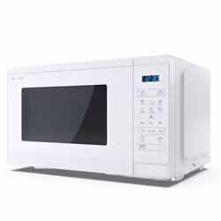 Sharp 25L Microwave 900W Digital Touch Control - Crystal White
