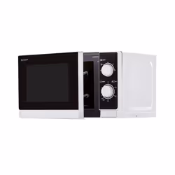 Sharp Home Appliances R-200WW Black, White Solo microwave Countertop 20 L 800 W - Additional view 3