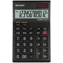 Sharp EL124AT DESK CALC EL124ATWH