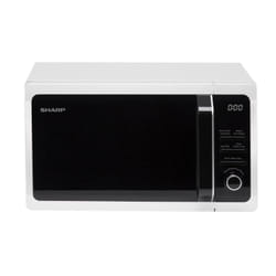 Sharp 20L 800W Freestanding Microwave With Grill in White