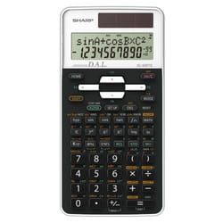 Sharp EL506TSBWH calculator Pocket Scientific Black, White