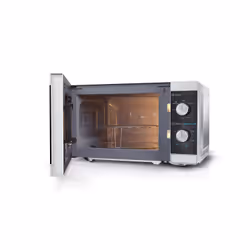 Sharp YC-MG01U-S microwave Black, Silver Grill microwave Countertop 20 L 800 W