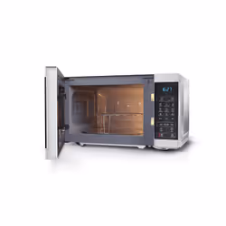 Sharp YC-MG02U-S microwave Black, Silver Grill microwave Countertop 20 L 800 W