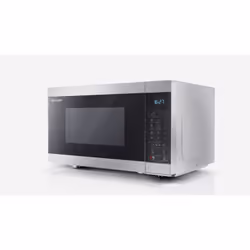 Sharp YC-MG81U-S microwave Black, Silver Grill microwave Countertop 28 L 900 W