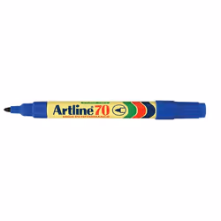 Artline 70, Blue, Bullet tip, Multicolour, 1.5 mm, Alcohol-based ink, 240 g