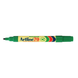 Artline 70 permanent marker Bullet tip Green 12 pc(s)