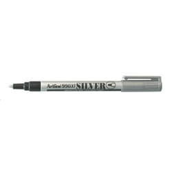 Artline 990 permanent marker Bullet tip Silver 12 pc(s)