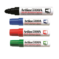 Artline EK-5100A marker 4 pc(s) Bullet tip Black, Blue, Green, Red
