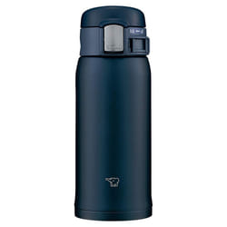 SM-SF36-AD Water Bottle, Direct Drinking, One-Touch Opening, Stainless Steel Mug, 12.2 fl oz (360 ml), Navy