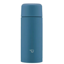 Zojirushi SM-MA25-AM Water Bottle  Seamless Stopper  Small Capacity  8.5 fl oz (250 ml)  Screw  Stainless Steel Mug  Midnight Navy  Integrated Washer