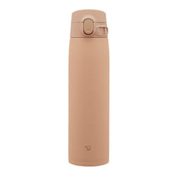 Zojirushi SM-VA72-TM Water Bottle  One-Touch Stainless Steel Mug  Seamless  24.3 fl oz (720 ml)  Pale Taupe
