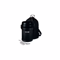 Zojirushi SL-JBE14BZ Mr. Bento Stainless Lunch Jar 41 Oz Carbon Black
