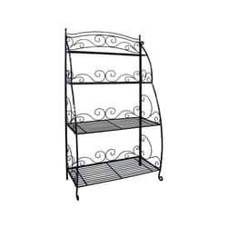 Folding Plant Stand 4 Shelf