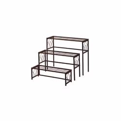 Nesting Plant Stands Brown