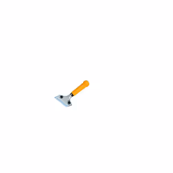 SCRL200 "Scrape-Rite" Reversible Blade Scraper, Silver/Yellow