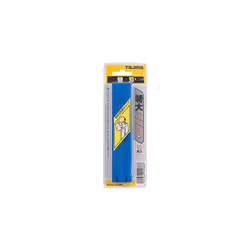 LB65B/LCB65C Spare Blades with Card/Dispenser, Silver, 25 mm, Set of 10 Piece