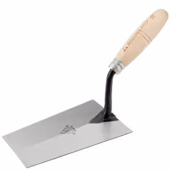 5844-A Catalonian Forged Trowel with Wooden Handle 180 x 115 mm