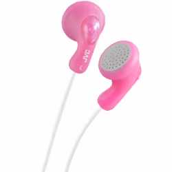 JVC F14 Gumy In Ear Wired Pink, Wired, 16 - 20000 Hz, Music, 17.1 g, Headphones, Pink