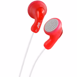 JVC F14 Gumy In Ear Wired Red, Wired, 16 - 20000 Hz, Music, 17.1 g, Headphones, Red