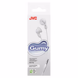 JVC F14 Gumy In Ear Wired White