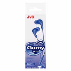 JVC Gumy Plus with Mic + Remote Blue