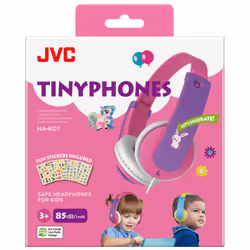 JVC Tinyphones Wired Pink