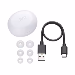 JVC HA-A5T-WN-E headphones/headset True Wireless Stereo (TWS) In-ear Calls/Music Bluetooth White