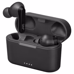 JVC Powerful Sound TWS Black, True Wireless Stereo (TWS), 20 - 20000 Hz, Calls/Music, 8.2 g, Headset, Black