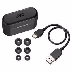 JVC Powerful Sound TWS Black