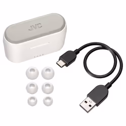 JVC Powerful Sound TWS White