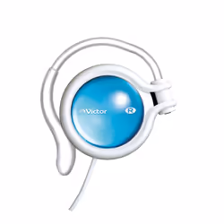 JVC HP-AL102, Wired, 12 - 24000 Hz, 29 g, Headphones, Blue, White
