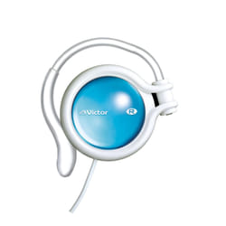 JVC HP-AL102 Headphones Wired Ear-hook Blue, White