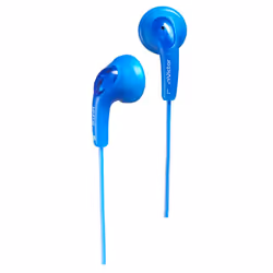 JVC HP-F140, Wired, 16 - 20000 Hz, 5 g, Headphones, Blue
