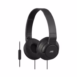 JVC HA-SR185-B-E Lightweight headphones, Wired, 10 - 22000 Hz, Calls/Music, 108 g, Headset, Black
