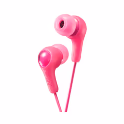 JVC HAFX7P Gumy Plus In Ear Earphone/Headphone - Pink