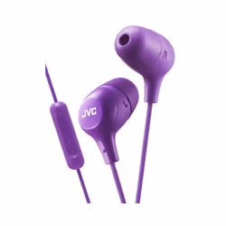 JVC HA-FX38M-V-E Inner ear headphones with remote & microphone, Wired, 8 - 20000 Hz, Headset, Violet