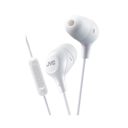 JVC HA-FX38M-W-E Inner ear headphones with remote & microphone