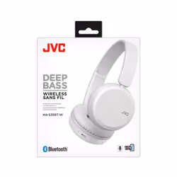 JVC HA-S35BT Headset Wireless Head-band Calls/Music Micro-USB Bluetooth White - Additional view 7