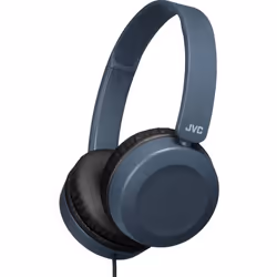 JVC Powerful Sound Wired On Ear Blue